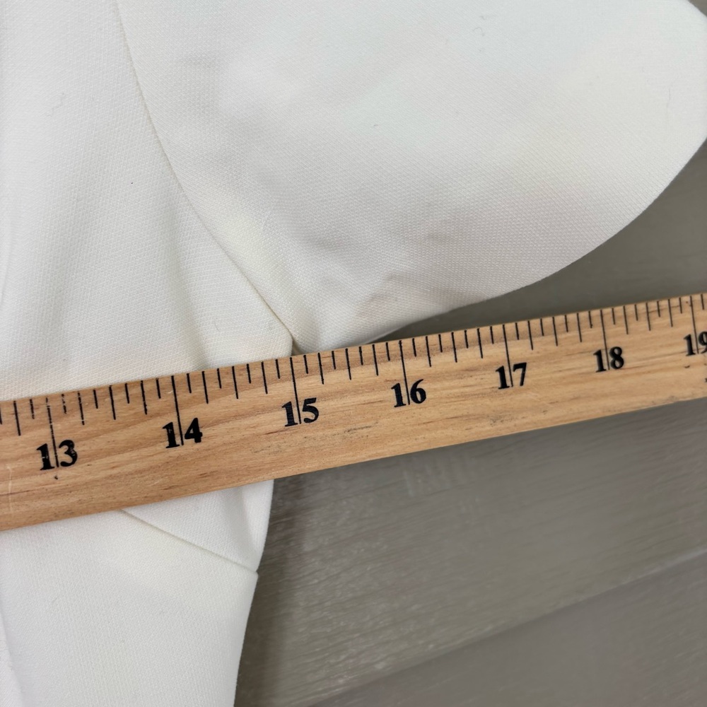 Likely Manhattan White Short Sleeve Mini Dress - Picture 4 of 8